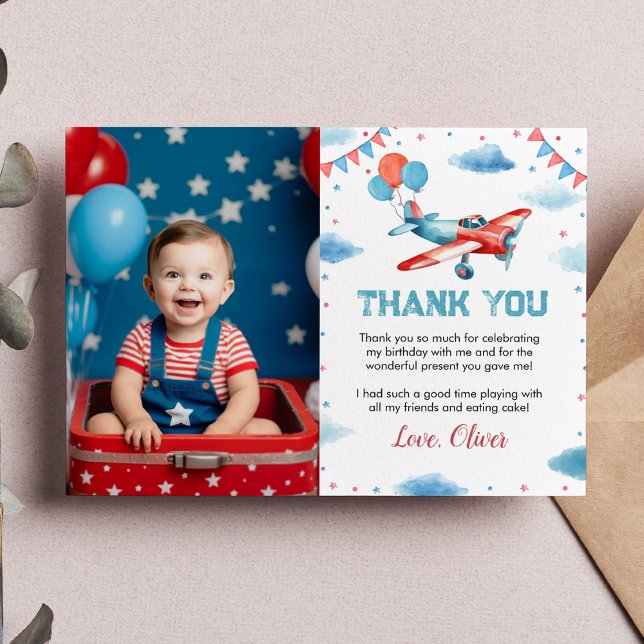 Primeiro Cartões de agradecimentos de Aniversário  (Criador carregado)