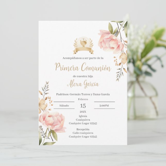 Primeiro Convite à Comunidade Sagrada (Em pé/Frente)