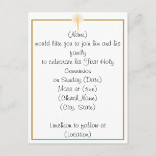 Primeiro Convite à Comunidade Sagrada