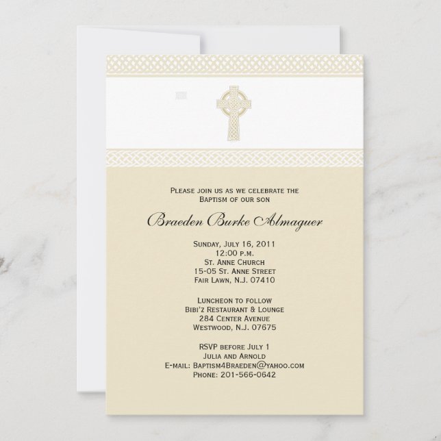 Primeiro Convite à Comunidade Sagrada (Frente)