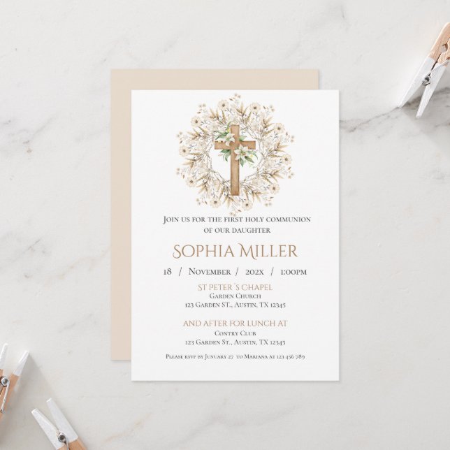 Primeiro Convite à Comunidade Sagrada (Frente/Verso In Situ)