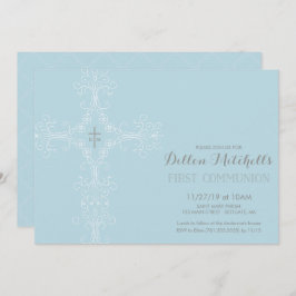 Primeiro Convite Comunitário - Cruz, Iniciais