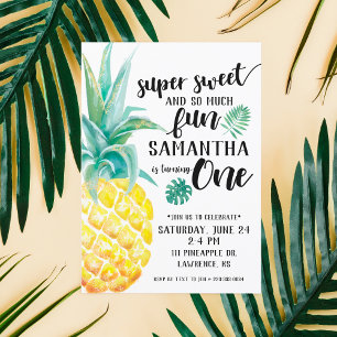 Primeiro Convite de Aniversário do Super Sweet Pi
