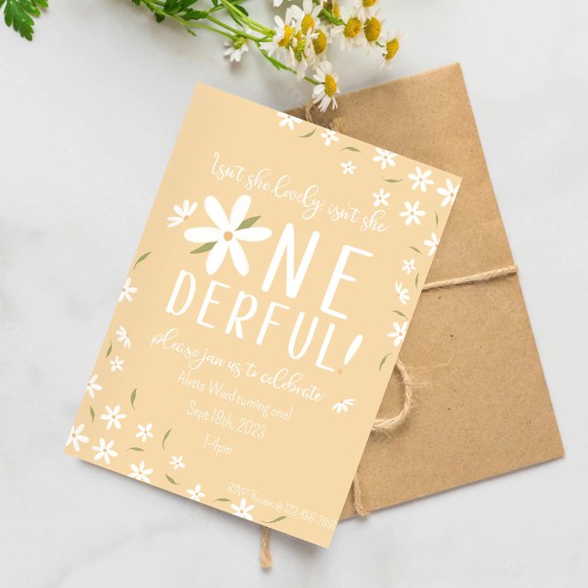 Primeiro Convite de Aniversário Maravilhoso (Criador carregado)