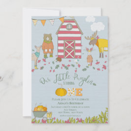 Primeiro Convite de Aniversário para Queda de Amig