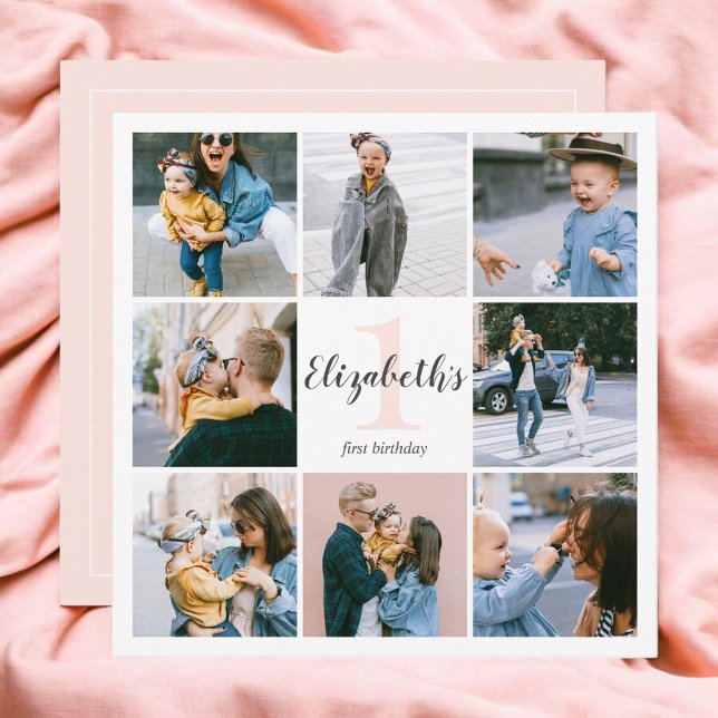 Primeiro Convite de Fotografia Moderna de Aniversá (Criador carregado)