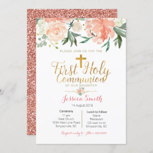 Primeiro convite do comunhão