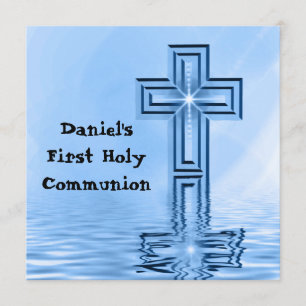 Primeiro convite do comunhão santamente