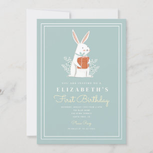 Primeiro Convite para o primeiro aniversario de An