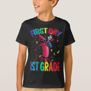 Primeiro Dia De Camiseta Da Classe 1rua