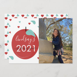 Primeiro Dia de Cartão com fotos de Roteiro Vermel