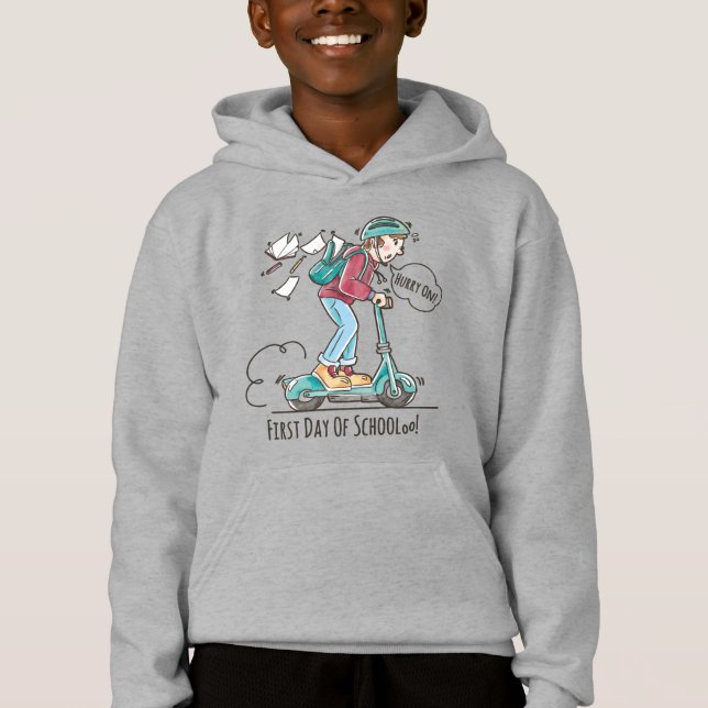 Primeiro dia de escola | Crianças (Frente)