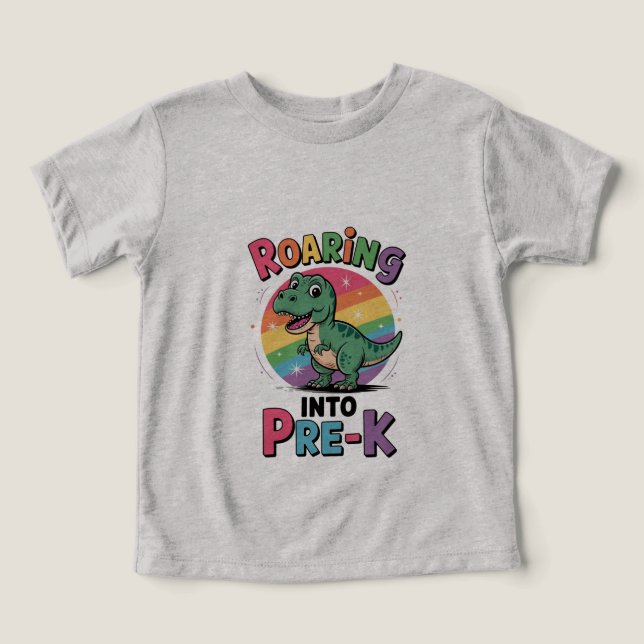 Primeiro Dia de Pré-K de Volta às Aulas  (Design frontal)