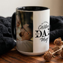 Primeiro Dia dos Pais Caneca de Papai Certificado 
