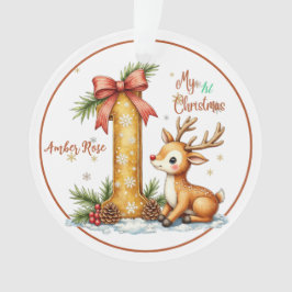 Primeiro Enfeite de Natal