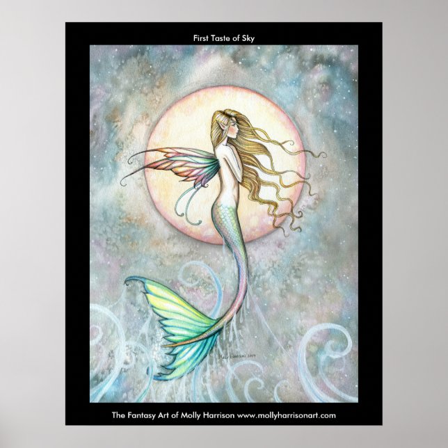 Primeiro Gosto de Poster grande céu (Frente)