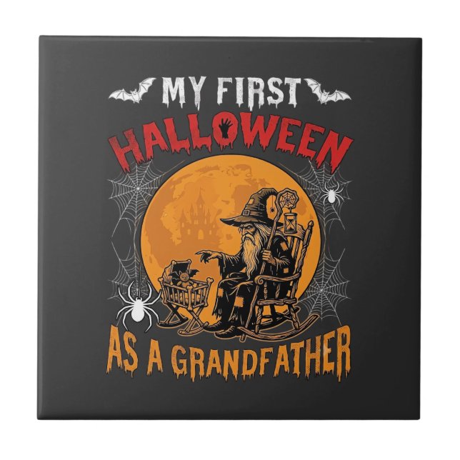 Primeiro Halloween como Avô Feiticeiro Morcego Lua (Frente)