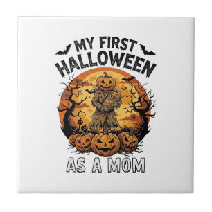 Primeiro Halloween Como Mamãe Abóbora Espantalho B