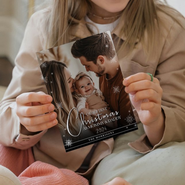 Primeiro Natal como Impressão de Fotografias de Ma (Criador carregado)