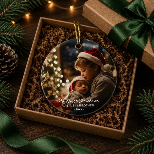 Primeiro Natal como Irmão Mais Velho Enfeite (Criador carregado)
