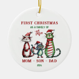 Primeiro Natal Como Ornamento Familiar