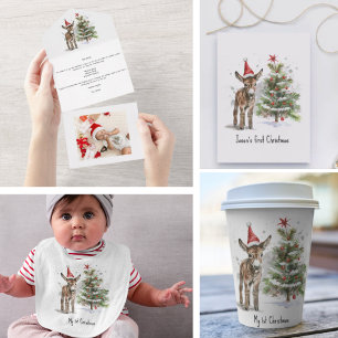 Primeiro Natal do Doce Donkey, personalizado