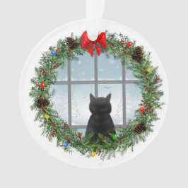 Primeiro Natal Em Nosso Novo Ornamento De Gatos Do