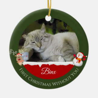 Primeiro Natal Sem Você Enfeite do BONO