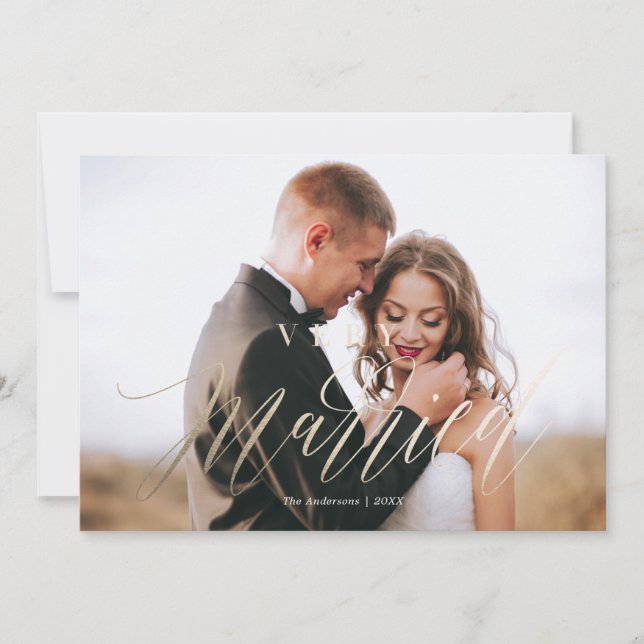 Primeiro Natal, Sr. e Sra. Holiday Cartão com foto (Frente)