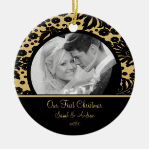 Primeiro ouro da foto dos enfeites de natal &