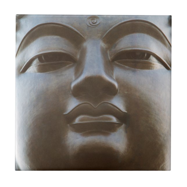 Primeiro plano da estátua de Buda (Frente)