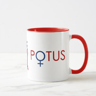 Primeiro presidente Caneca da mulher