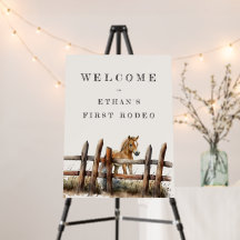 Primeiro Rodeo Aniversário Bem-vindo