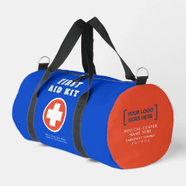 Primeiro Socorro Azul Laranja Segurança Médica Via
