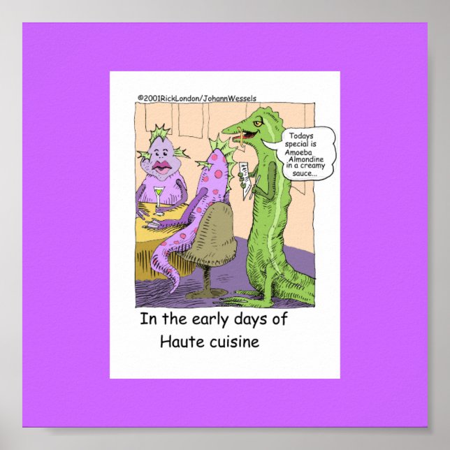 Primeiros Dias De Jantar Posters Engraçados (Frente)