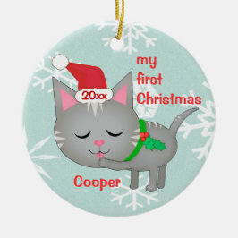 Primeiros enfeites de natal do costume