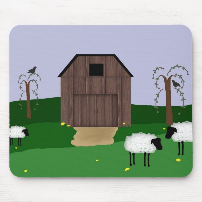 Primitivo Barn Mousepad (Frente)