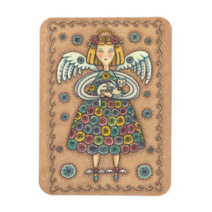 Primitivo do ÍMÃ do anjo da edredão de Yo Yo