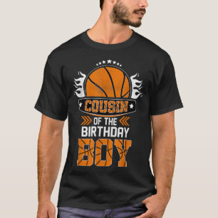 Primo da Camisa de Basquete de Birthday Boy para B