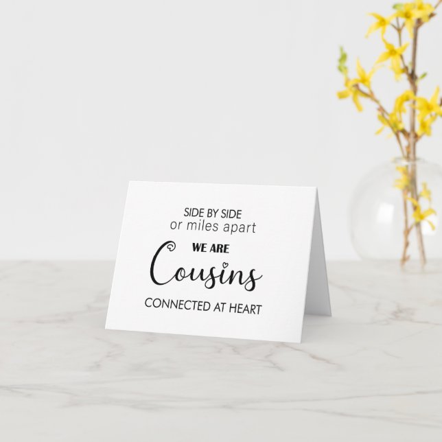 Primo lateral a lado no cartão dobrado de proposta (Flor Amarela)