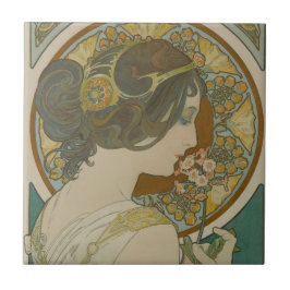 Primrose por Alphonse Mucha (1899)