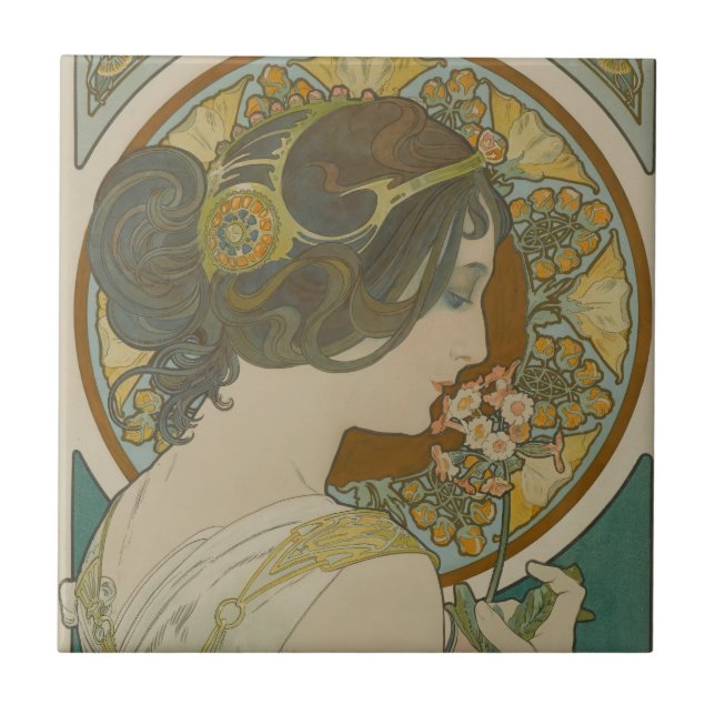 Primrose por Alphonse Mucha (1899) (Frente)