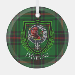 Primrose Scottish Clan Tartan & Crest