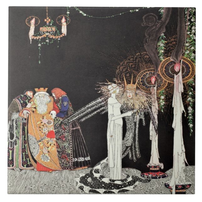 Prince Lindworm Fairytale Kay Nielson (Frente)