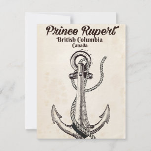 Prince Rupert, Colúmbia Britânica poster náutic