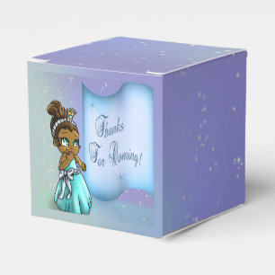 "Princesa Aiyana Aniversário Favor Caixa 2x2