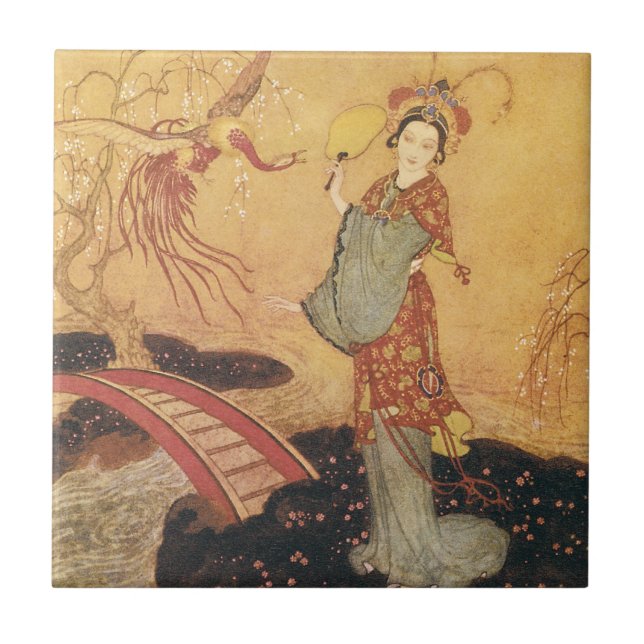 Princesa Badoura da História de Fadas Vintage, Edm (Frente)