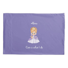 Princesa berçário roxo