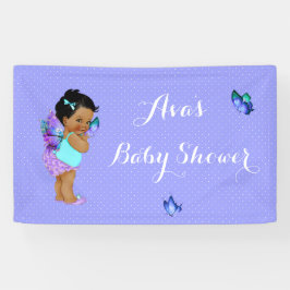 Princesa Borboleta Bebê Menina Roxo Lavanda