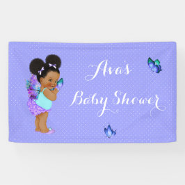 Princesa Borboleta Bebê Menina Roxo Lavanda Bande
